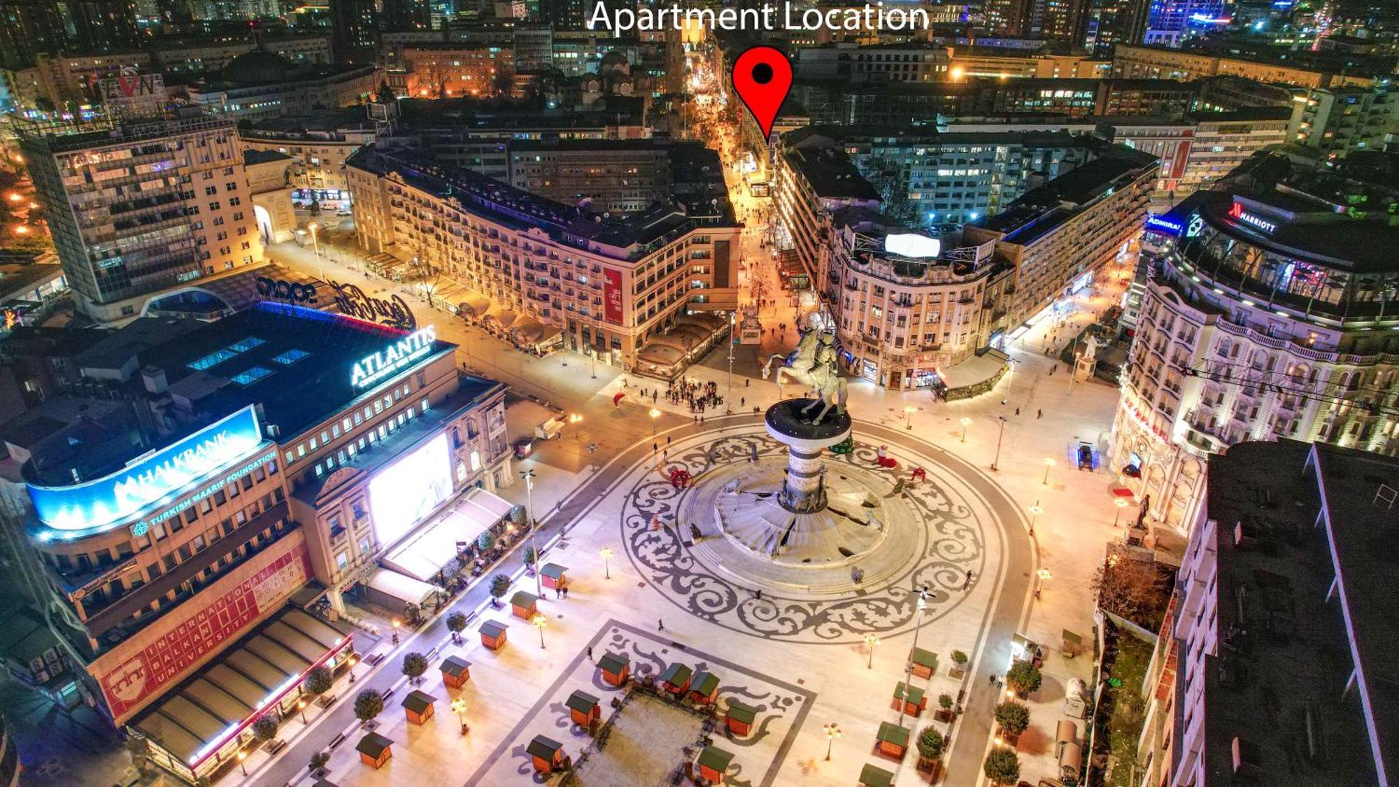 Apartment Skopje Square Екстер'єр фото